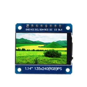 1.14 pollici IPS Schermo LCD Modulo Display OLED 135*240 RGB TFT per Arduino ST7789 LCD Consiglio SPI Pieno colore HD OLED 8pin FAI DA TE