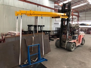 Bundle Slabs <strong>Loading</strong> &amp; Unloading <strong>Double</strong> Telescopic Forklift Boom