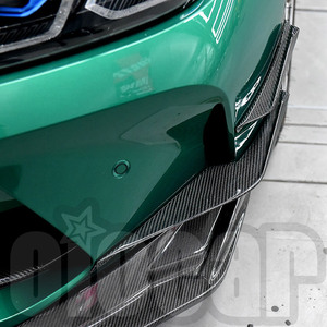New Type Oiomotors V2 Front Bumper Side Canards Wing Lip for BMW G80 G81 M3 G82 G83 M4