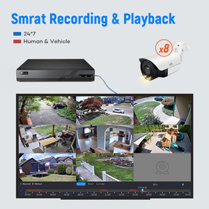 持续的8CH 4k NVR套件6MP子弹IP摄像机摄像机双向音频8硬盘2tb H.265安全系统摄像机网络Nvr套件 - Product Image 3