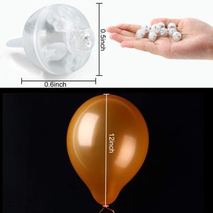 Mini LED flaş topu balon ev dekor için noel düğün için pil gücü ile yeni parti süslemeleri - Product Image 5