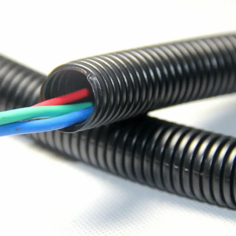 Tubo di plastica ondulato flessibile elettrico impermeabile del condotto ondulato del PVC di 20mm