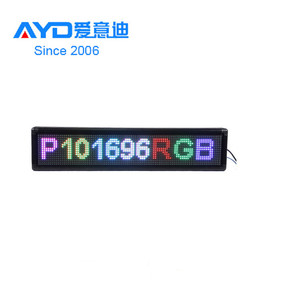 Hidly программируемая светодиодная вывеска для помещений P10 RGB полноцветная SMD светодиодная подвижная доска для сообщений идеальное решение для рекламы в магазине - Product Image 2