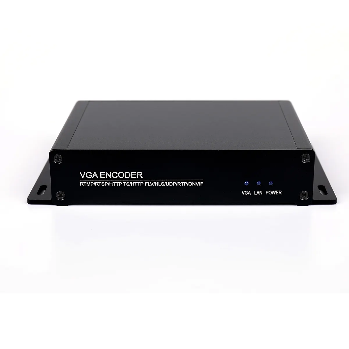 Codificador de áudio e vídeo HD para sistema de TV IPTV VGA para IP (RTP/UDP/RTSP/HTTP/RTMP) H.265/H.264/MJPE