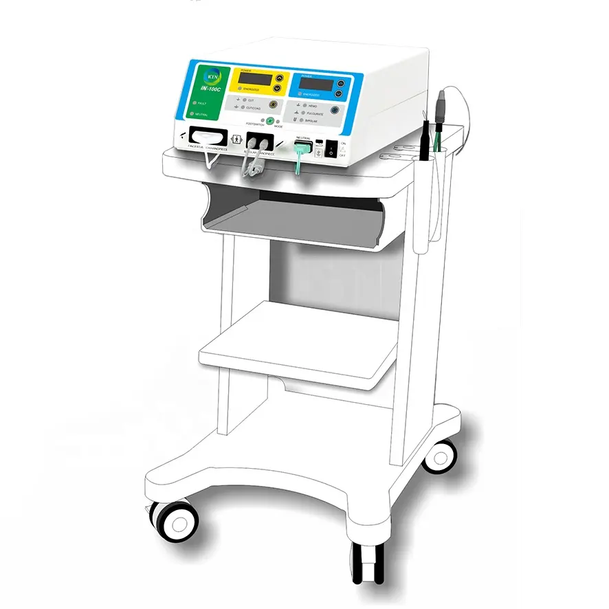 IN-100C Ziekenhuis Chirurgisch Instrument Medisch Hoogfrequent Monopolair/Bipolaire Elektrochirurgische Generator Elektrochirurgisch Potlood