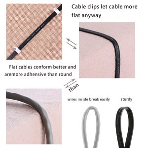 Flat Cat 6 <strong>UTP</strong> RJ45 Male To Male 8P8C Shield Flat <strong>Network</strong> Rj45 <strong>UTP</strong> Cable For Printer <strong>Computer</strong> Router - Product Image 4