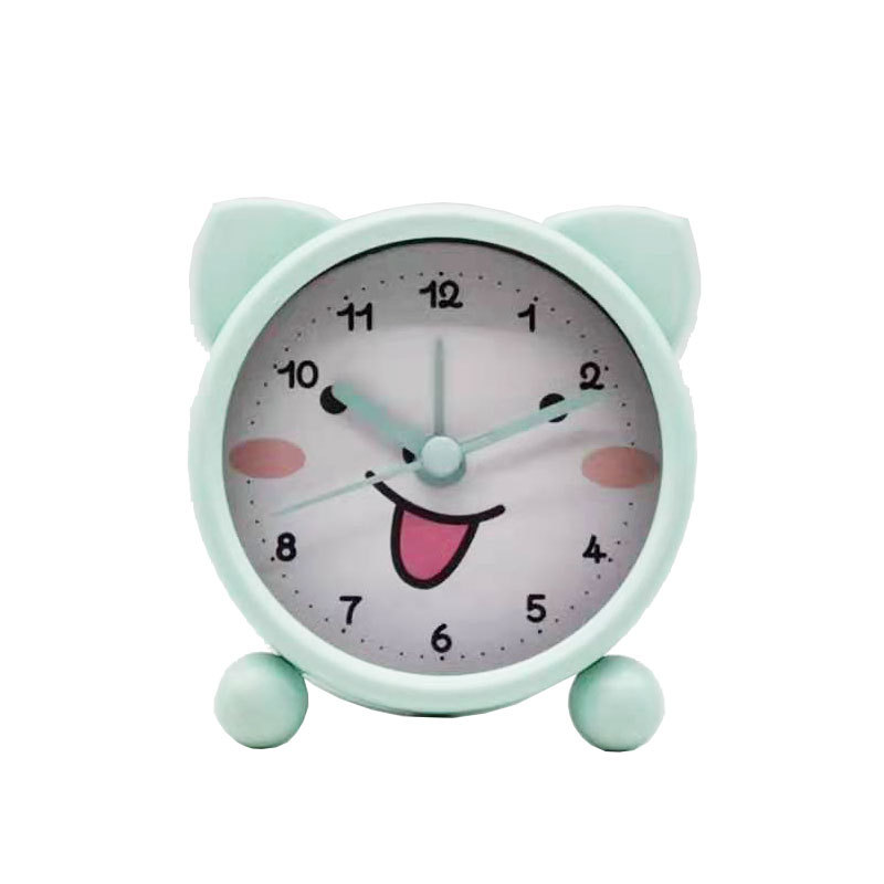 Z grande horloge chat vert (CT2358A #5)