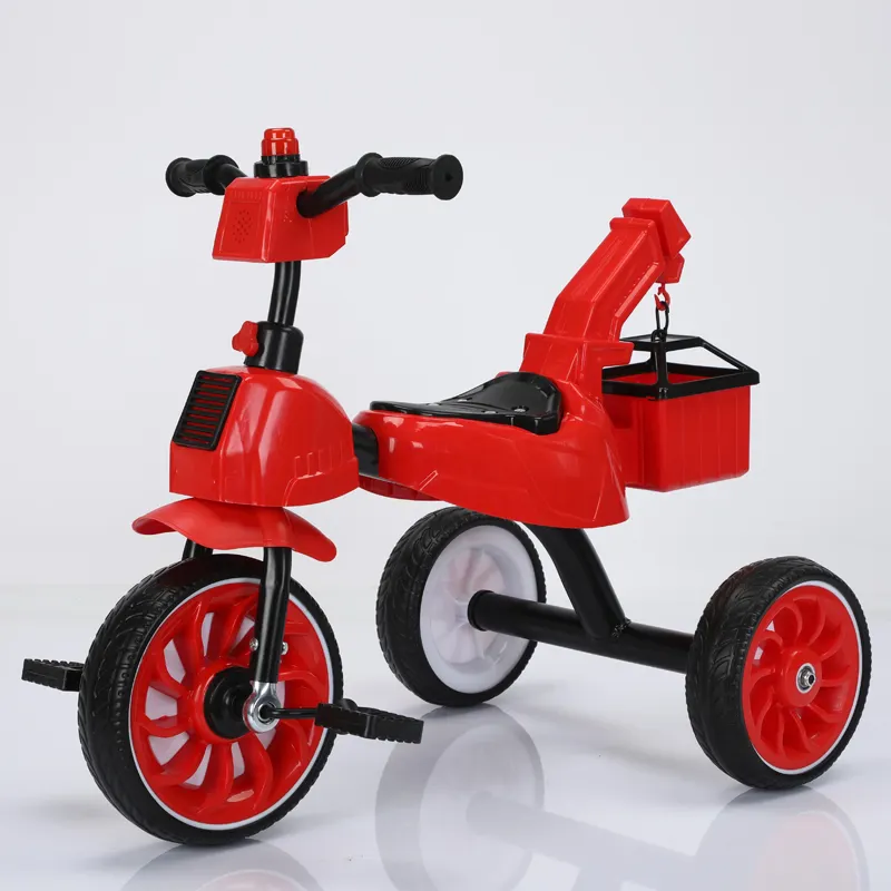 Hot selling children's tricycle workers Factory direct sales baby tricycles Children's tricycle with music