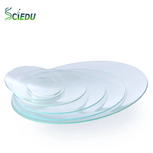 SCIEDU 45mm-200mm saat camı AACH017 Lab laboratuvar cam eşyaları malzemeleri yüksek borosilikat 3.3 45mm-180mm saat camı - Product Image 1