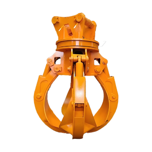 Máy xúc lấy đá vật lộn thủy lực lấy xô kim loại phế liệu móng vuốt vỏ cam vật lộn Bốn móng vuốt chất thải thép sắt lấy - Product Image 5