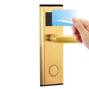 Modern otel kilidi akıllı kart okuyucu elektronik kart anahtar giriş kapı kolları rfid otel kapı kilidi - Product Image 2