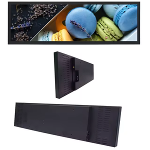 28'' Strip <strong>Display</strong> <strong>Screen</strong> Stretch Bar <strong>LCD</strong> <strong>Display</strong> for Advertising Equipment Shelf Header Edge Bar Double Side Stretch <strong>Display</strong> - Product Image 6