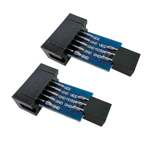 OKY3474 AVRISP USBASP <strong>ISP</strong> STK500 10PIN to 6PIN Adapter Plate <strong>Programmer</strong> Adapter Hot Sale - Product Image 5