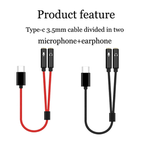 Wholesale Cheap 3.5mm to Type-c <strong>Audio</strong> <strong>Cable</strong> Dac Split in Two Microphone Listening MAC Switching Computer Head Dimac <strong>Audio</strong> <strong>Cable</strong> - Product Image 3