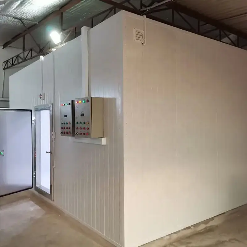 Compresor de congelador de cámara frigorífica Unidad de refrigerador almacenamiento en frío con panel PIR PUR
