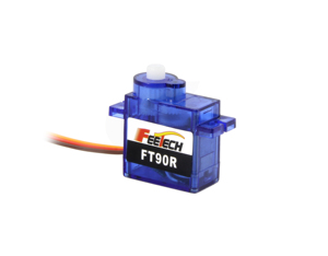 S0009เซอร์โว Feetech Micro 9G เกียร์โลหะเซอร์โวการหมุนอย่างต่อเนื่องแบบดิจิตอลพร้อมความคิดเห็นตำแหน่ง FT90R-FB - Product Image 2