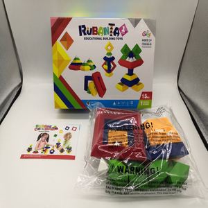 Pyramid Cube Building Blocks Set Ruban <strong>Toys</strong> Games <strong>Toys</strong> for Kids Stem Montessori Plastic Construction <strong>Toy</strong> - Product Image 3