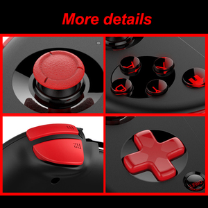 Ipega PG-9087SハンドルゲームコントローラーforAndroid IOSPCアップグレードバージョンRedSamurai格納式ゲームパッドジョイスティック - Product Image 3