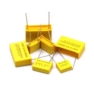X2聚丙烯薄膜电容器275V 104K 0.1uF 100nF 105K 1uF 0.68uF 0.22uF 0.33uF 0.47uF 0.15uF间距10毫米mm 15毫米mm 22.5毫米mm 27毫米mm - Product Image 1
