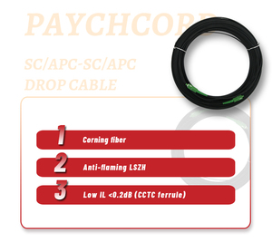 10M Ftth屋外ドロップケーブルSC APCシングルモード光ファイバーパッチコード4Gネットワーク - Product Image 6