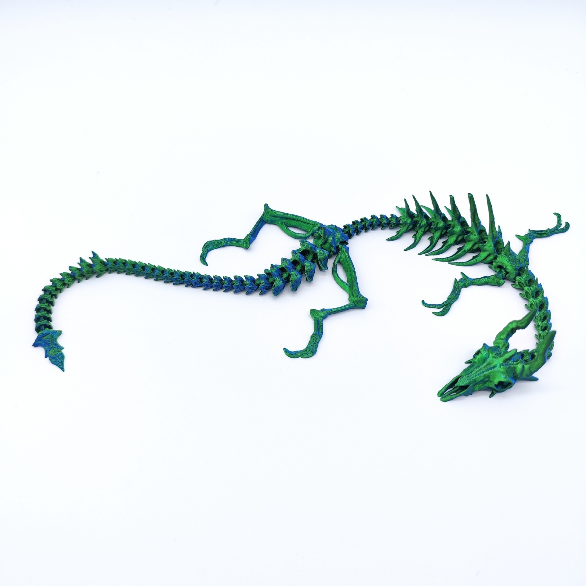 Dragon bleu laser à os.
