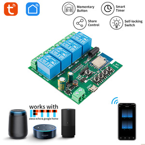 Tuyaスマートホームリレー4CHWifiスイッチモジュール12V24V 32V 110V 220V4チャンネルラジオAPPリモコン - Product Image 6