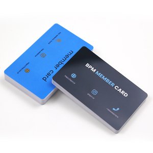 厂家定制PVC豪华NFC名片高端透明名片塑料VIP会员卡 - Product Image 6