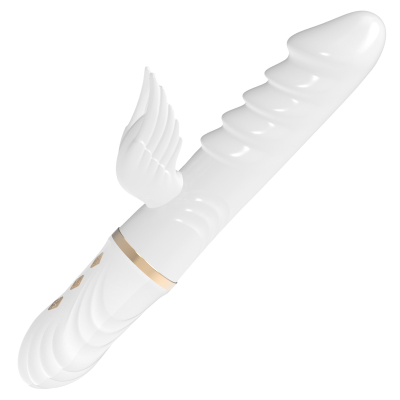 Vibromasseur ange blanc