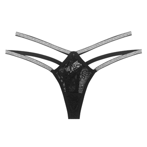 ב-מלאי זול 6 צבעים נשים <span class=keywords><strong>g</strong></span> מחרוזת thong תחתונים הגברת חם מכירה שחורה סקסית רכה חלול את תחרה התחתונים