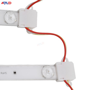 12leds/m Ultra Thin 24v IP67 Diffuse Reflection Block Lens Light Source <strong>LED</strong> Advertising Light Box Soft Film Pull Cloth LightBar