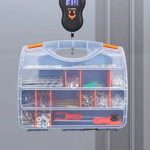 2025五金工具便携式零件盒可拆卸加厚放大分离存储零件塑料盒 - Product Image 3