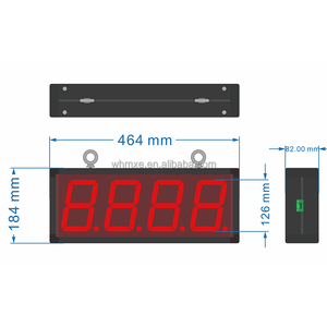 Пользовательский светодиодный цифровой дисплей Modbus RTU/ASCII/TCP двухсторонний СВЕТОДИОДНЫЙ сегментный дисплей - Product Image 2