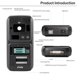 Xtool X100 MAX Auto Key Programmer mit X-MVCI KC501 unterstützt ECU Programming Topology Update von X100 PAD3 - Product Image 5