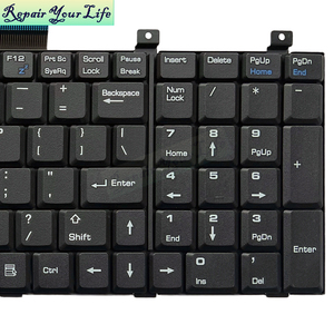 Chúng tôi Tiếng Anh Máy Tính Xách Tay Bàn Phím cho MSI Megabook A5000 700P ex600 ex600r EX610 gx600 gx700 CR620 cr720 MP-08C23CB-359 bàn phím mới - Product Image 3