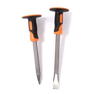 Chrome Plating Anti-smashing Rubber Sleeve sharp Point Stone <strong>Masonry</strong> <strong>Chisel</strong> - Product Image 5