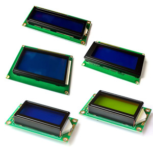 LCD1602 LCD 1602 2004 12864 Módulo Pantalla verde azul 16x2 20X4 Módulo de pantalla LCD de caracteres Controlador HD44780 Luz negra azul - Product Image 1