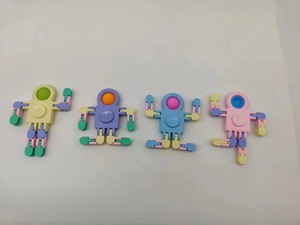 Giảm căng thẳng Đồ chơi robot Lập Dị theo dõi Spinner lo lắng ngón tay robot khớp nối đồ chơi cho trẻ em và người lớn - Product Image 5
