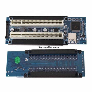 Adaptador PCIe x1 x4 x8 x16 a doble ranura PCI express a 2 tarjetas pci con Cable extensor USB 3,0 para tarjeta de sonido paralelo serial - Product Image 6