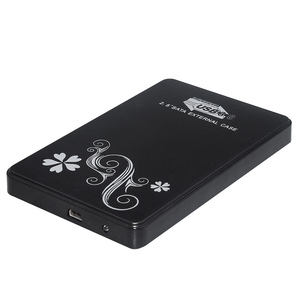 2.5寸SSD移动硬盘盒USB2.0 SATA 5gbps 4TB免工具框外部硬盘驱动器盒7.5毫米 - Product Image 1