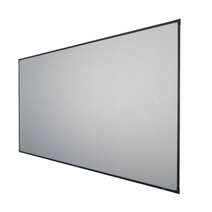 Pantallas de proyección de alto contraste para proyector de tiro largo 100 "Mejor calidad Precio de fábrica Pantalla de proyector de marco fijo FS550S - Product Image 4