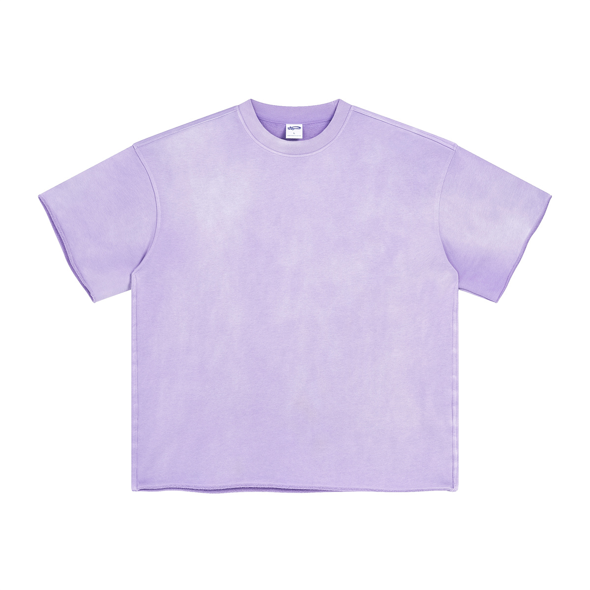 Spray dyed light purple