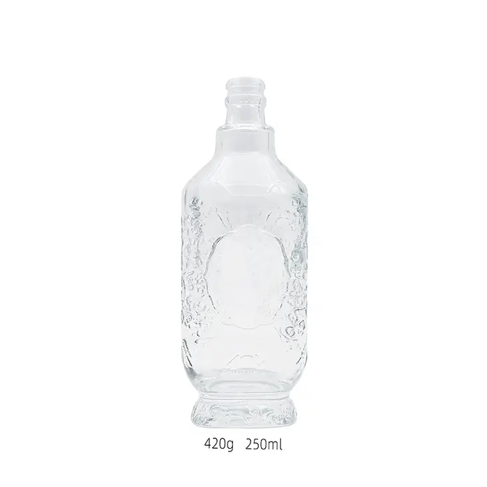 Fragrance Diffuser Small Glass 250ML 8 OZ Round Barfly Bitters Bottle by Art of Making Home
