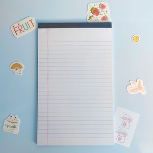 Bloc de notas adhesivo autoadhesivo para cuaderno planificador portátil A5/A4 de alta calidad hecho de papel de arte Kraft para promoción de regalo de notas