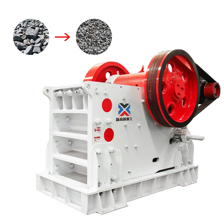 PEV series european type rock jaw crusher machine stone crushing machinery primary coarse jaw crusher for stone production Line