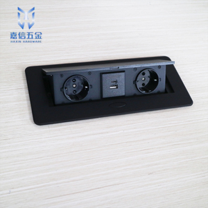 Nuevo diseño, 2 puertos, 2A, interfaz de entrada Usb, enchufe Pop de escritorio, enchufe de mesa Eu - Product Image 1