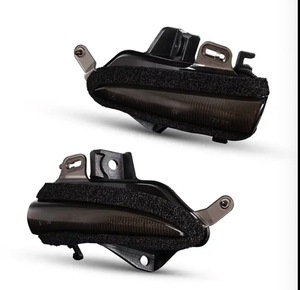 Side Wing Mirror Indicator Dynamic Turn Signal <strong>LED</strong> Indicator Blinker Light Black Shell for Lexus RC200tI RC300 RC350 <strong>RC</strong>-F - Product Image 3