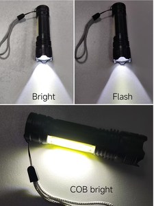 EDC <span class=keywords><strong>LED</strong></span> Đèn pin sạc USB Torch <span class=keywords><strong>mini</strong></span> ánh sáng siêu sáng cầm tay túi ánh sáng đèn flash với ánh sáng bên cho cắm trại - Product Image 4