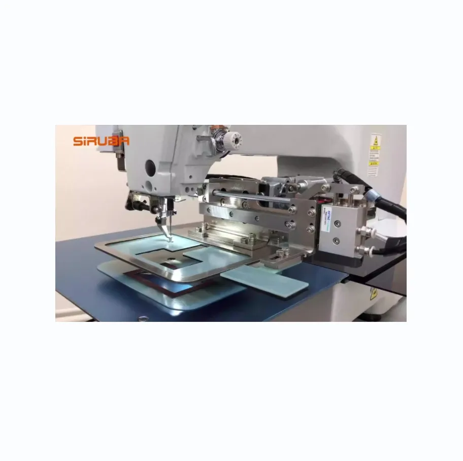 Nova máquina de costura eletrônica programável com padrões de acionamento direto da empresa Siruba à venda
