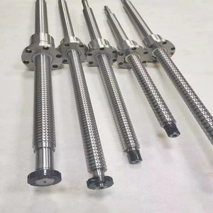 Set lengkap dapat disesuaikan untuk batang sekrup Gerinda dan Set sekrup, modul meja geser mur pasangan sekrup bola presisi tinggi C3 dan C5 - Product Image 6