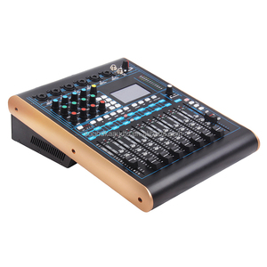 <strong>Pro</strong> Audio Digital <strong>Mixer</strong> 12 Channels Input +48V Phantom Power 3.2\&quot; TFT Touch Screen Windows PC/iPad Wireless Connected PA Sound